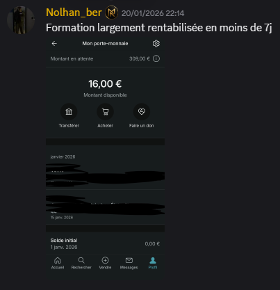 Nolhan_ber 309€ en moins de 7j